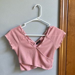 crossover crop top!